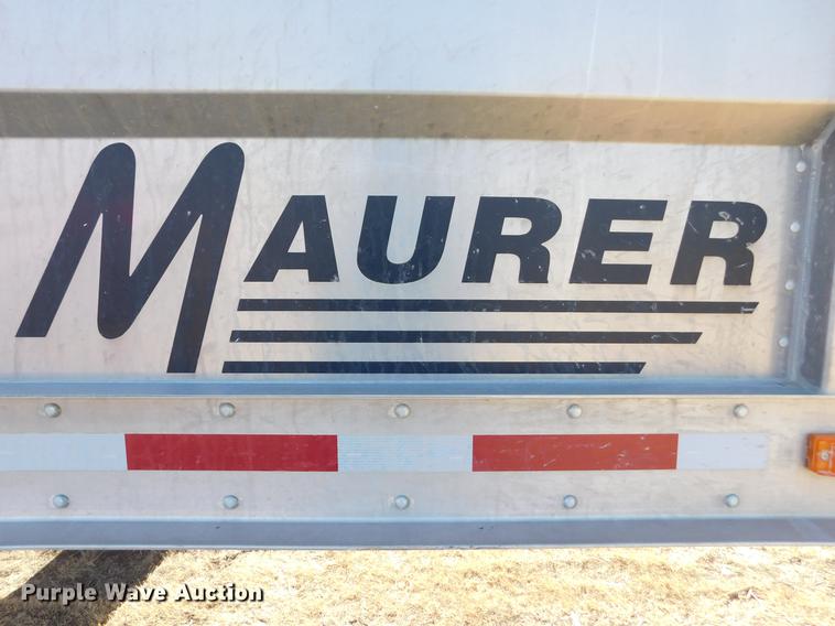 image for item DC8421 2013 Maurer double hopper bottom grain trailer