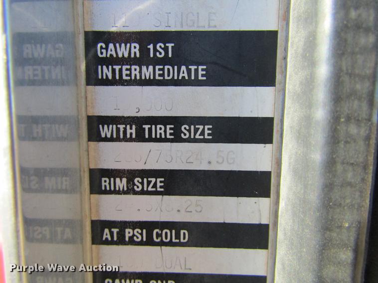 image for item DE6632 1991 Kenworth T600 truck cab and chassis