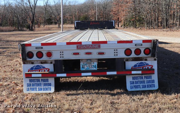 image for item EC9403 2008 Fontaine 1DFT-8-8048WSAWK drop deck trailer