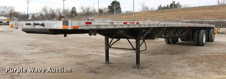 image for item EH9722 1998 Transcraft Eagle W248X102 flatbed trailer