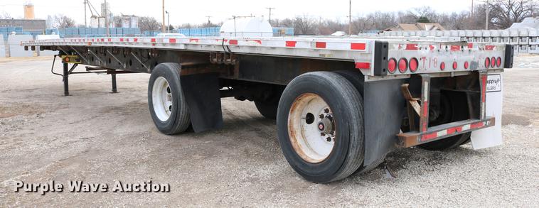 image for item EH9722 1998 Transcraft Eagle W248X102 flatbed trailer