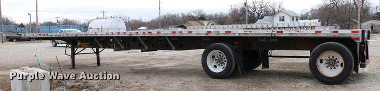 image for item EH9722 1998 Transcraft Eagle W248X102 flatbed trailer