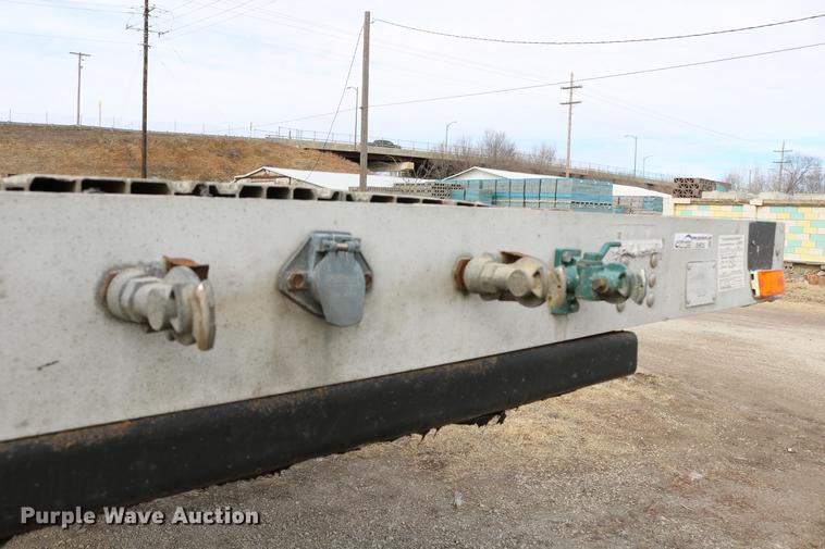 image for item EH9722 1998 Transcraft Eagle W248X102 flatbed trailer