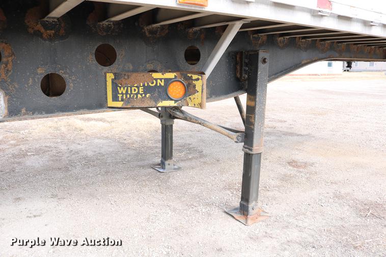 image for item EH9722 1998 Transcraft Eagle W248X102 flatbed trailer
