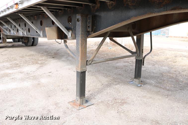 image for item EH9722 1998 Transcraft Eagle W248X102 flatbed trailer