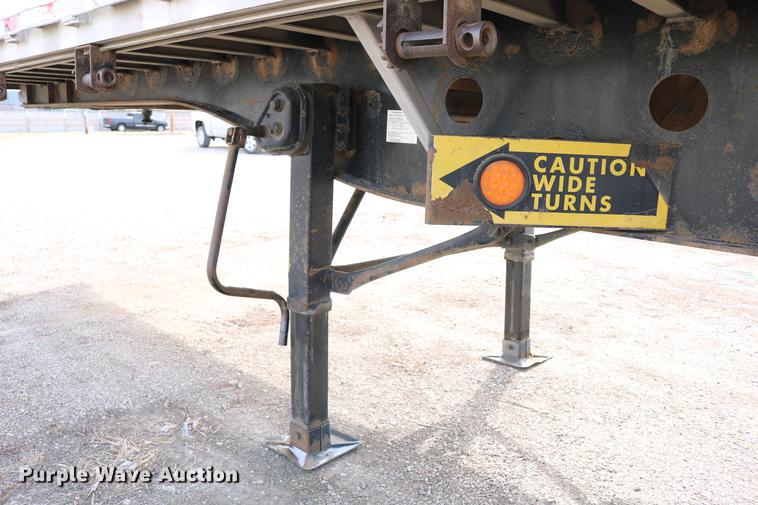 image for item EH9722 1998 Transcraft Eagle W248X102 flatbed trailer