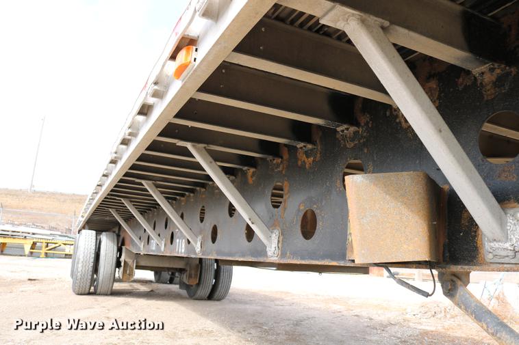 image for item EH9722 1998 Transcraft Eagle W248X102 flatbed trailer