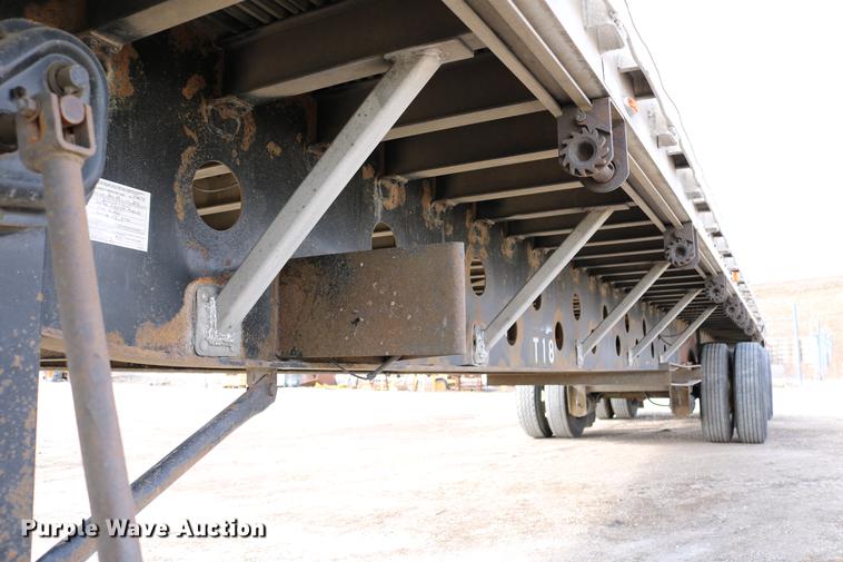 image for item EH9722 1998 Transcraft Eagle W248X102 flatbed trailer