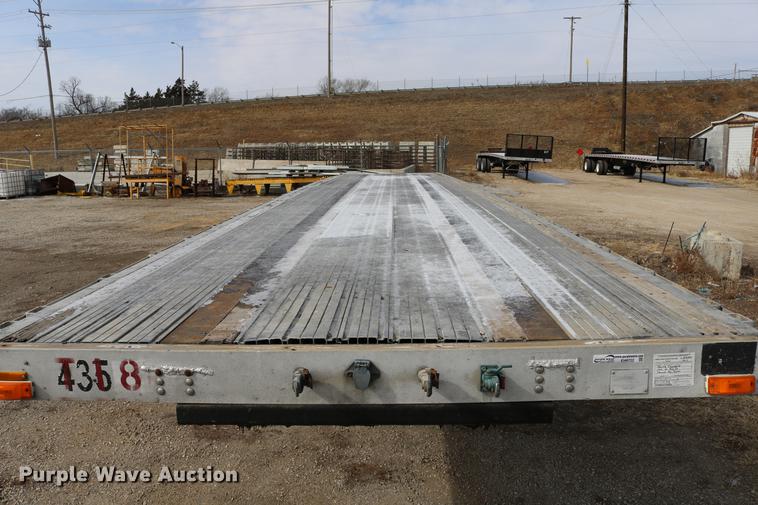 image for item EH9722 1998 Transcraft Eagle W248X102 flatbed trailer