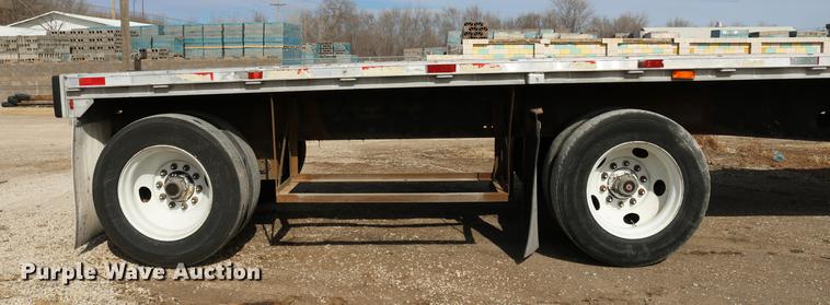 image for item EH9722 1998 Transcraft Eagle W248X102 flatbed trailer
