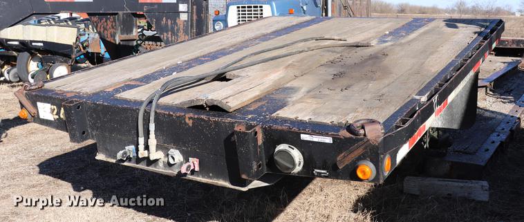 image for item EJ9781 1998 Landoll Easy Hooker lowboy equipment trailer