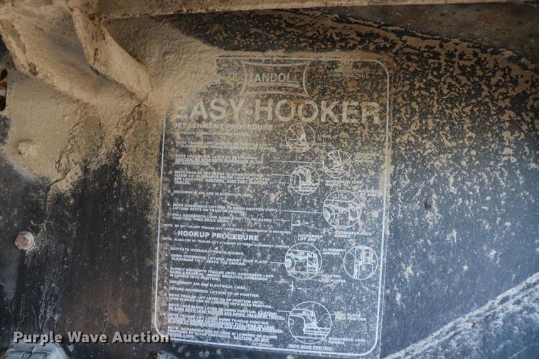 image for item EJ9781 1998 Landoll Easy Hooker lowboy equipment trailer