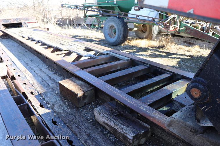 image for item EJ9781 1998 Landoll Easy Hooker lowboy equipment trailer