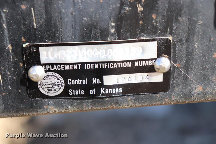 image for item EJ9781 1998 Landoll Easy Hooker lowboy equipment trailer