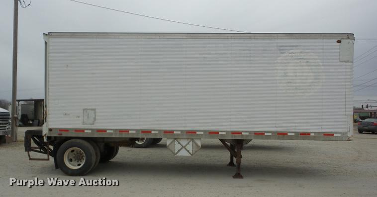 image for item K6281 1994 Fruehauf FBB-9-NF1-28W dry van trailer