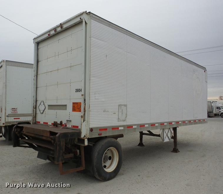 image for item K6281 1994 Fruehauf FBB-9-NF1-28W dry van trailer