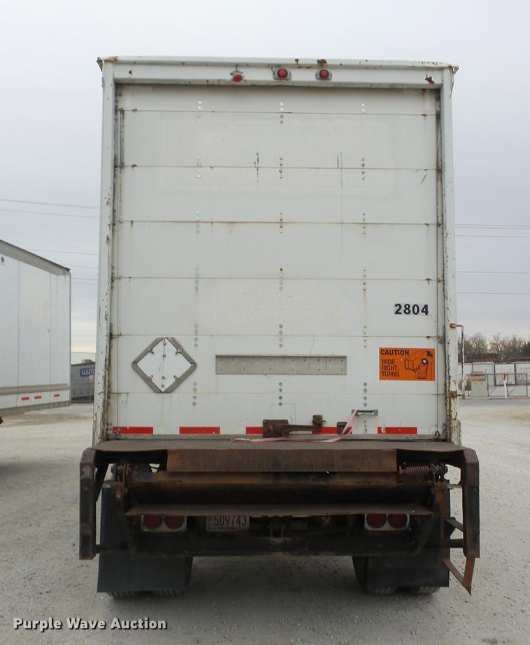 image for item K6281 1994 Fruehauf FBB-9-NF1-28W dry van trailer