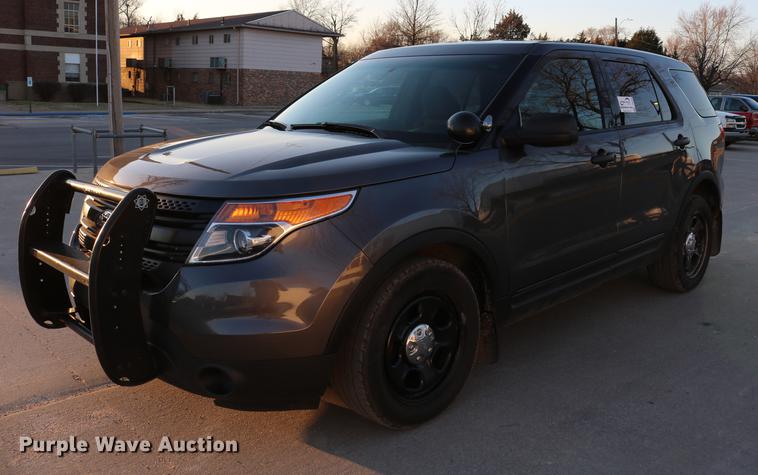 image for item DB6558 2013 Ford Explorer Police Interceptor SUV