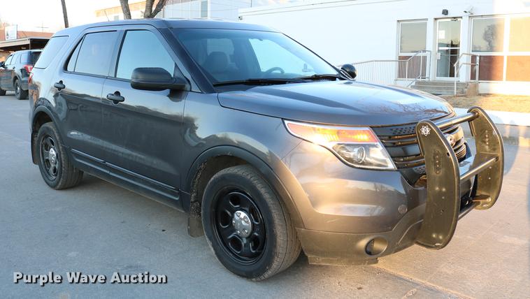 image for item DB6558 2013 Ford Explorer Police Interceptor SUV