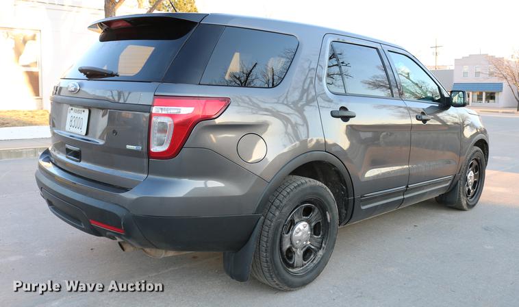 image for item DB6558 2013 Ford Explorer Police Interceptor SUV