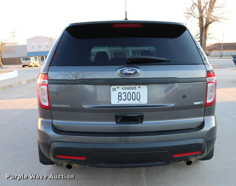 image for item DB6558 2013 Ford Explorer Police Interceptor SUV