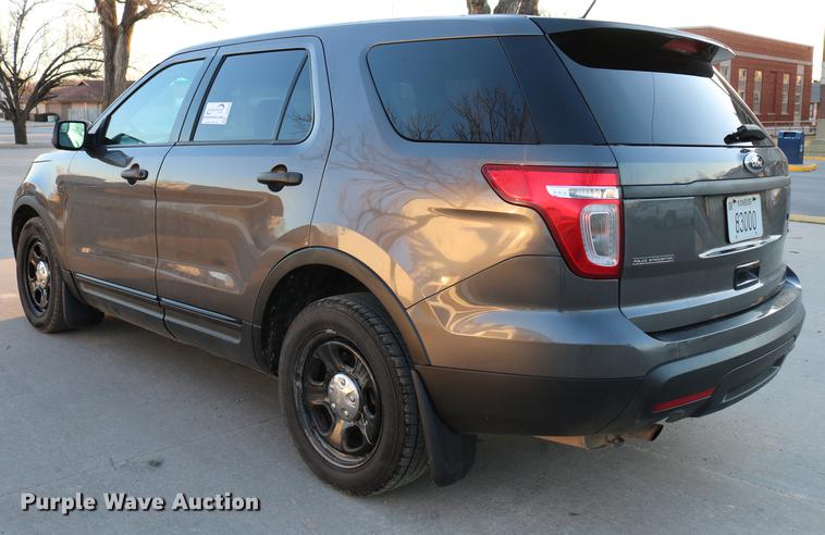 image for item DB6558 2013 Ford Explorer Police Interceptor SUV