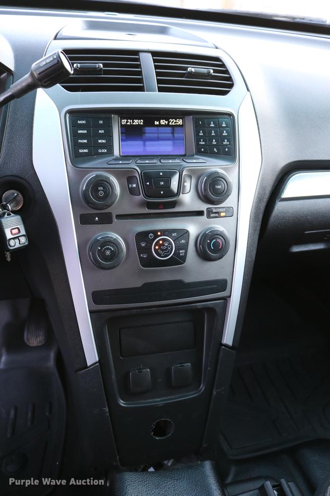 image for item DB6558 2013 Ford Explorer Police Interceptor SUV