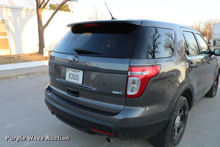 image for item DB6558 2013 Ford Explorer Police Interceptor SUV