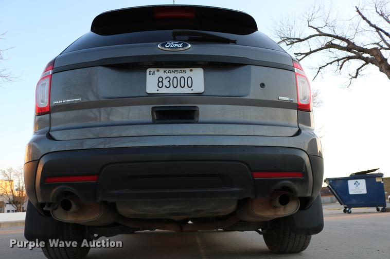 image for item DB6558 2013 Ford Explorer Police Interceptor SUV