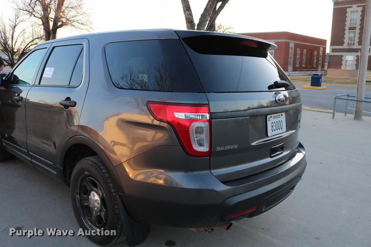 image for item DB6558 2013 Ford Explorer Police Interceptor SUV