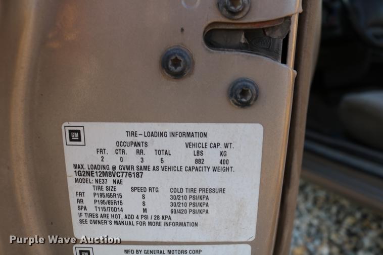 image for item DB6559 1997 Pontiac Grand AM