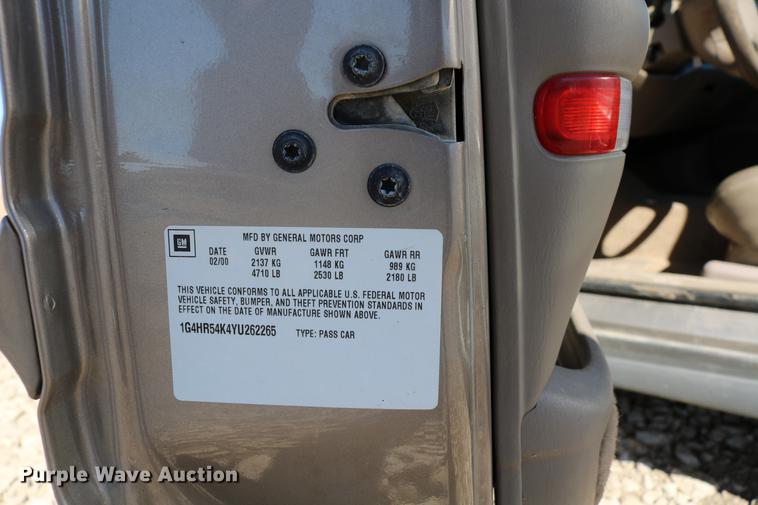 image for item DB6563 2000 Buick LeSabre