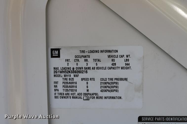 image for item DB6565 2003 Chevrolet Impala