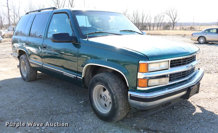 image for item DB6568 1999 Chevrolet Tahoe SUV
