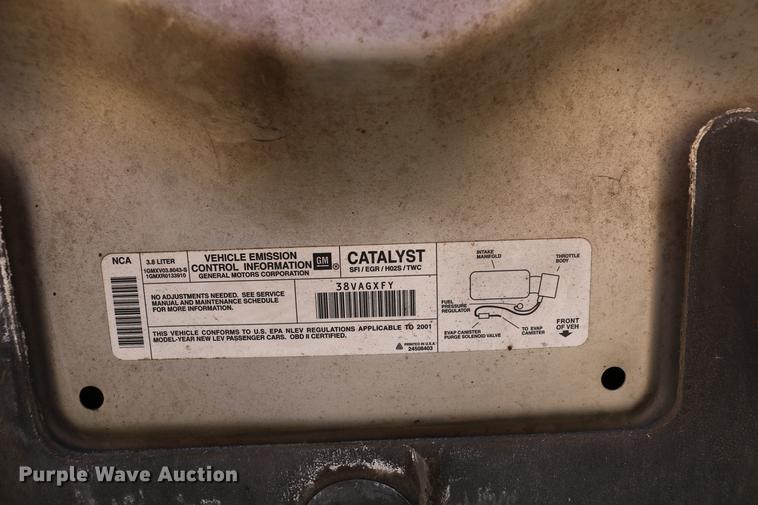 image for item DB6569 2001 Pontiac Grand Prix