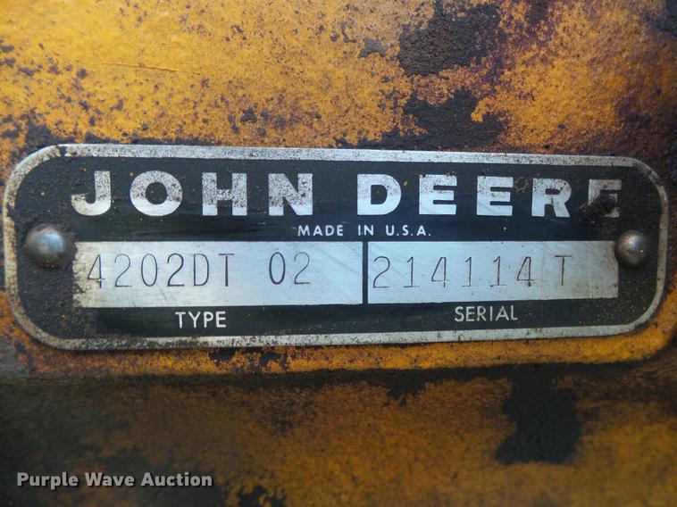image for item DB7283 John Deere 401J tractor