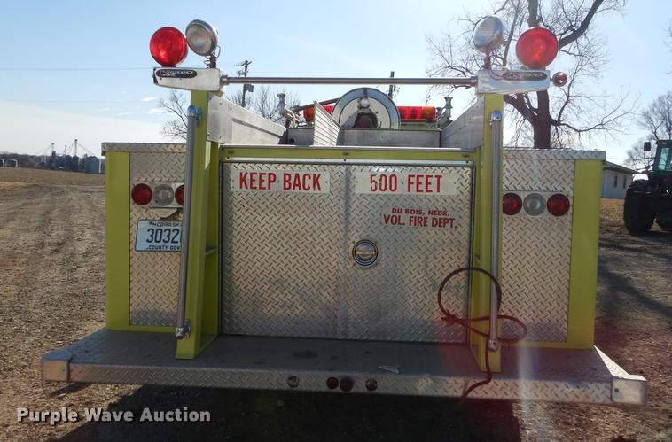 image for item DC0274 1980 GMC Sierra Grande 35 fire truck