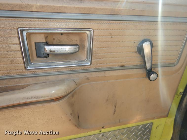 image for item DC0274 1980 GMC Sierra Grande 35 fire truck