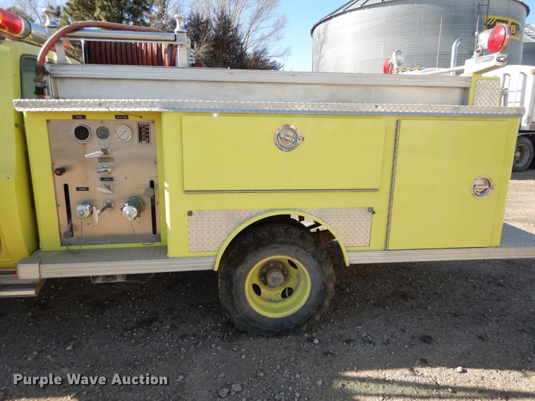 image for item DC0274 1980 GMC Sierra Grande 35 fire truck