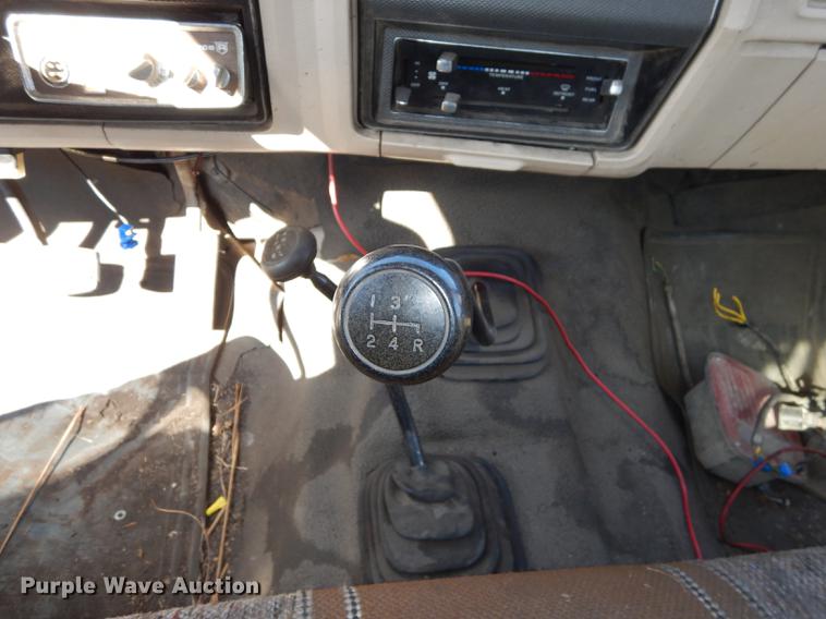 image for item DC0312 1981 Ford F350 Custom pickup truck chassis