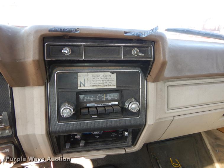 image for item DC0312 1981 Ford F350 Custom pickup truck chassis