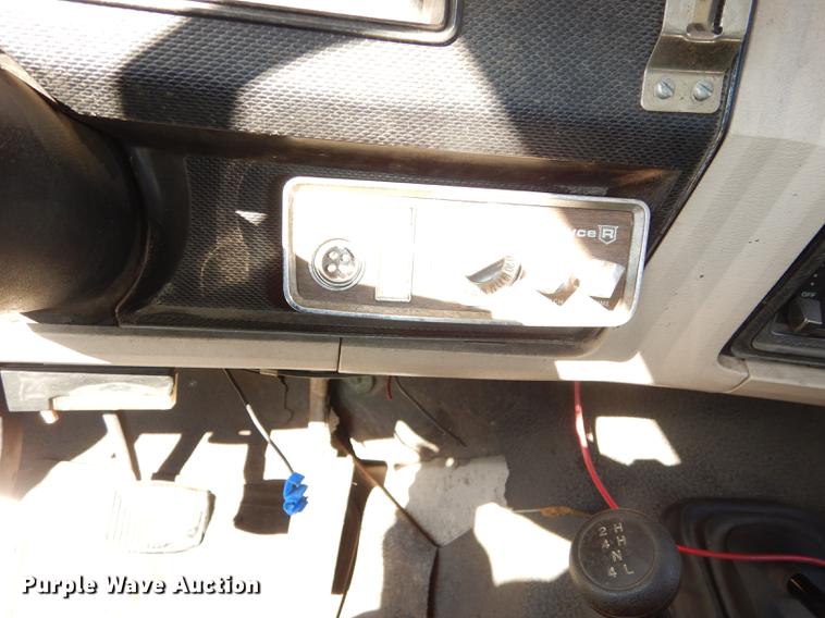 image for item DC0312 1981 Ford F350 Custom pickup truck chassis