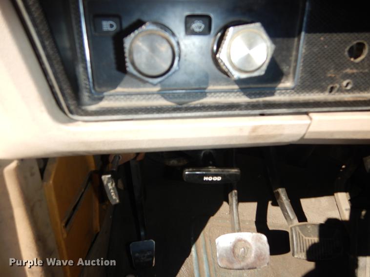 image for item DC0312 1981 Ford F350 Custom pickup truck chassis