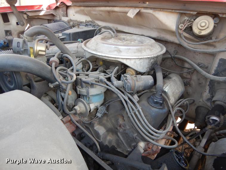 image for item DC0312 1981 Ford F350 Custom pickup truck chassis