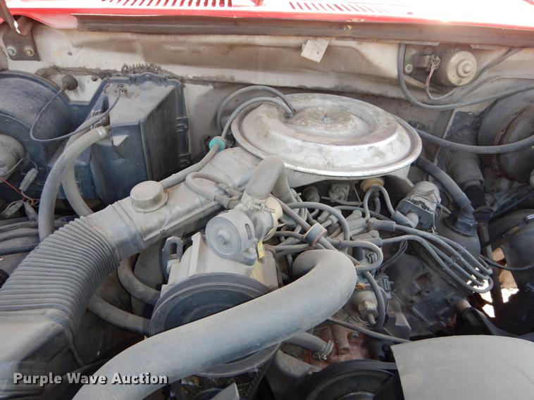 image for item DC0312 1981 Ford F350 Custom pickup truck chassis