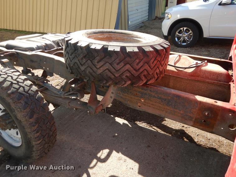 image for item DC0312 1981 Ford F350 Custom pickup truck chassis