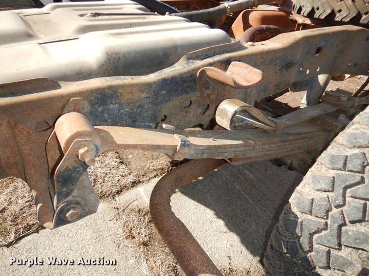 image for item DC0312 1981 Ford F350 Custom pickup truck chassis