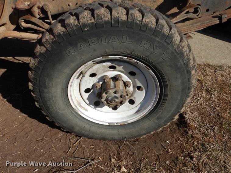 image for item DC0312 1981 Ford F350 Custom pickup truck chassis