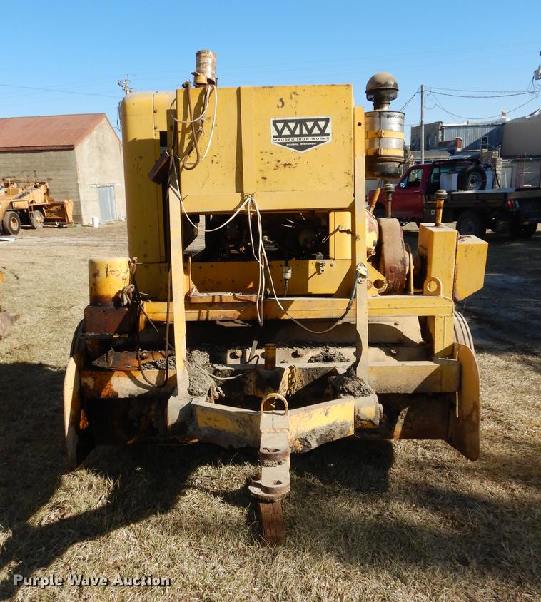 image for item DC0313 Wausau Thrun BT8 asphalt shilling rotary tiller