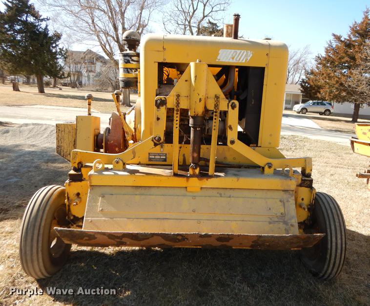 image for item DC0313 Wausau Thrun BT8 asphalt shilling rotary tiller